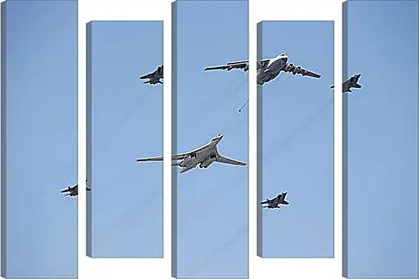 Модульная картина - Ту-160 Модульная картина - Ту-160