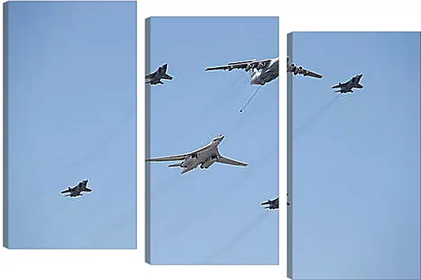 Модульная картина - Ту-160 Модульная картина - Ту-160