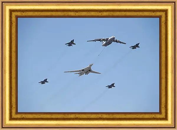 Картина в раме - Ту-160 Картина в раме - Ту-160