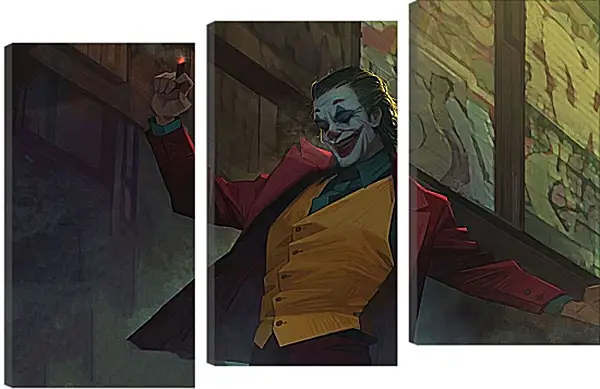 Модульная картина - Джокер (Joker) Модульная картина - Джокер (Joker)