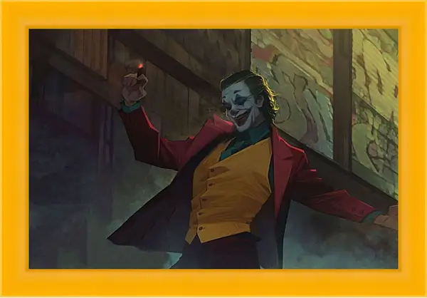 Картина в раме - Джокер (Joker) Картина в раме - Джокер (Joker)