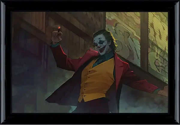 Картина в раме - Джокер (Joker) Картина в раме - Джокер (Joker)