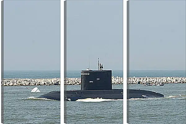 Модульная картина - Подводная лодка Модульная картина - Подводная лодка