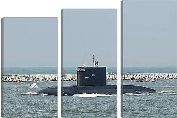 Модульная картина - Подводная лодка Модульная картина - Подводная лодка