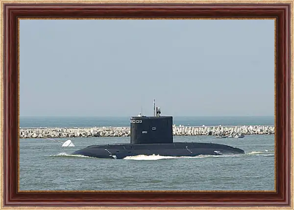 Картина в раме - Подводная лодка Картина в раме - Подводная лодка
