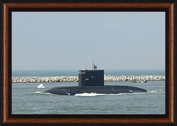 Картина в раме - Подводная лодка Картина в раме - Подводная лодка