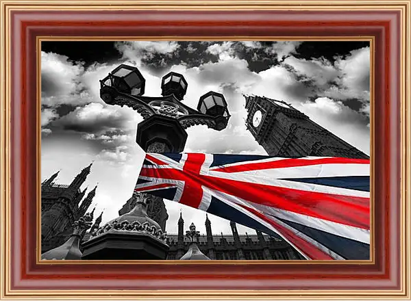 Картина в раме - Биг-Бен ( Big Ben). Лондон. Англия. Картина в раме - Биг-Бен ( Big Ben). Лондон. Англия.