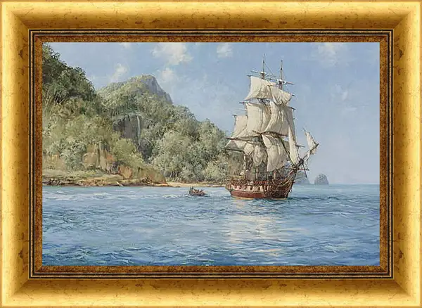 Картина в раме - Корабль Картина в раме - Корабль