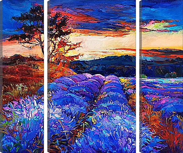 Модульная картина - Живопись. Природа. Пейзаж Модульная картина - Живопись. Природа. Пейзаж