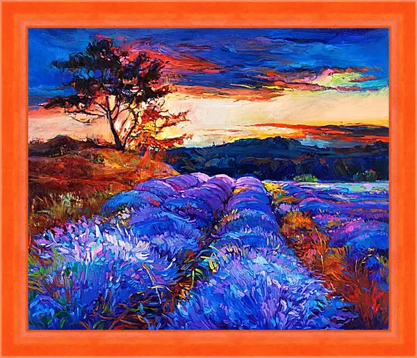 Картина в раме - Живопись. Природа. Пейзаж Картина в раме - Живопись. Природа. Пейзаж