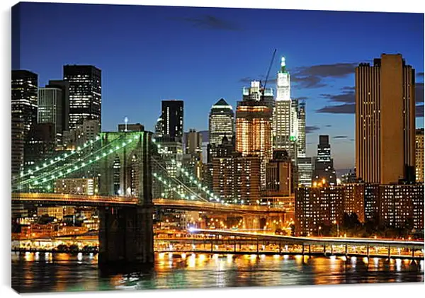 Постер на подрамнике - Нью-Йорк (NEW YORK CITY) Постер на подрамнике - Нью-Йорк (NEW YORK CITY)