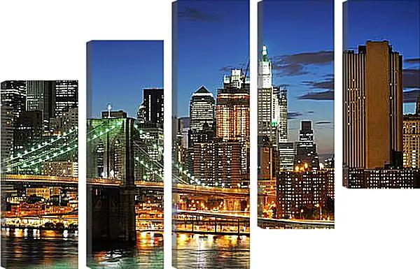 Модульная картина - Нью-Йорк (NEW YORK CITY) Модульная картина - Нью-Йорк (NEW YORK CITY)