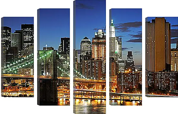 Модульная картина - Нью-Йорк (NEW YORK CITY) Модульная картина - Нью-Йорк (NEW YORK CITY)