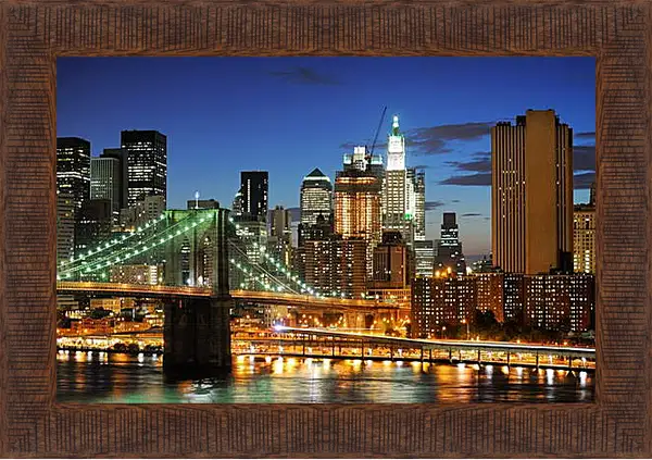 Картина в раме - Нью-Йорк (NEW YORK CITY) Картина в раме - Нью-Йорк (NEW YORK CITY)