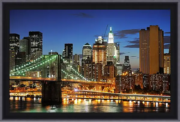 Картина в раме - Нью-Йорк (NEW YORK CITY) Картина в раме - Нью-Йорк (NEW YORK CITY)