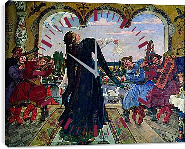 Часы картина - Царевна-лягушка. Виктор Васнецов Часы картина - Царевна-лягушка. Виктор Васнецов