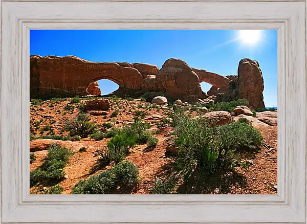 Картина в раме - Скалы Картина в раме - Скалы