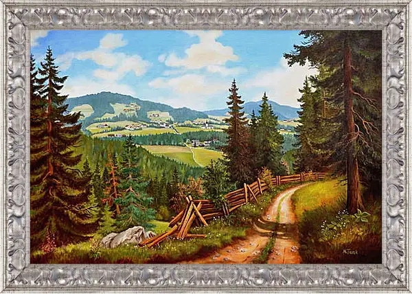 Картина в раме - Путь домой Картина в раме - Путь домой