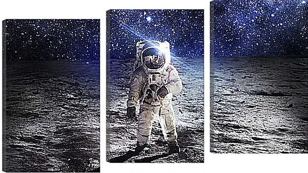 Модульная картина - На неизведанной планете Модульная картина - На неизведанной планете