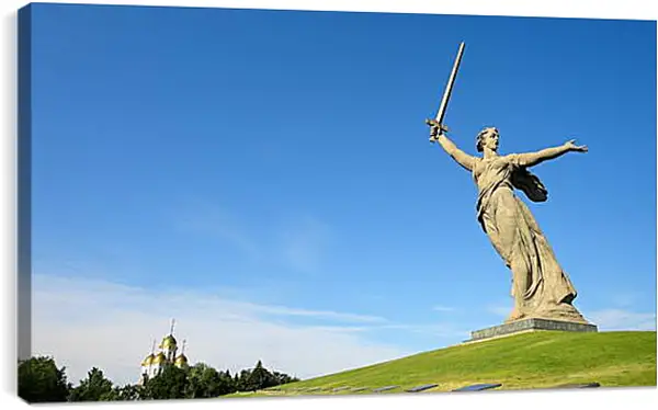 Постер на подрамнике - Родина-мать Постер на подрамнике - Родина-мать