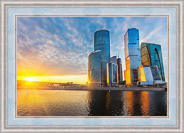 Картина в раме - Москва-сити Картина в раме - Москва-сити