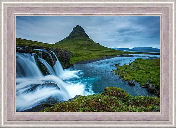 Картина в раме - Природа Исландии Картина в раме - Природа Исландии