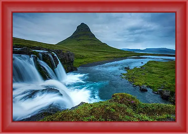 Картина в раме - Природа Исландии Картина в раме - Природа Исландии