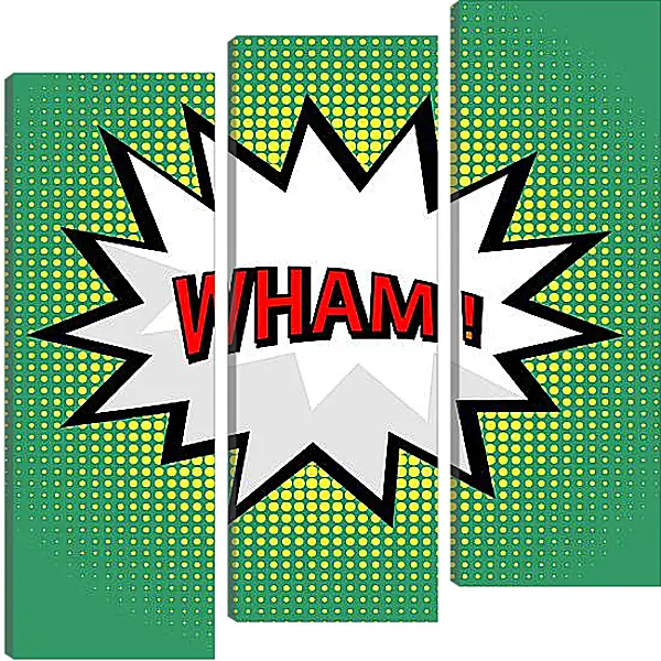 Модульная картина - Wham Модульная картина - Wham