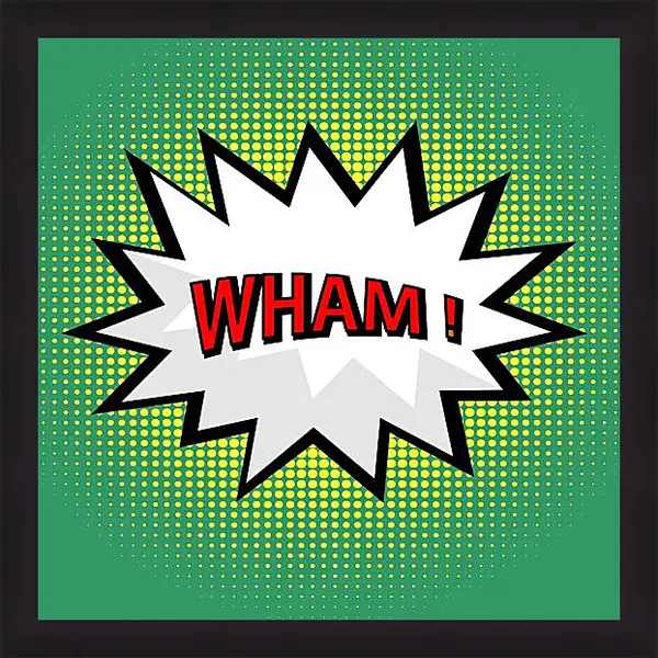 Картина в раме - Wham Картина в раме - Wham