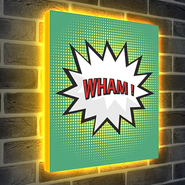 Лайтбокс световая панель - Wham Лайтбокс световая панель - Wham