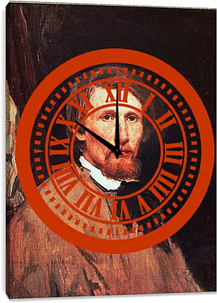 Часы картина - Автопортрет. Виктор Васнецов Часы картина - Автопортрет. Виктор Васнецов
