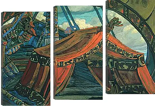 Модульная картина - Корабль тристана Модульная картина - Корабль тристана