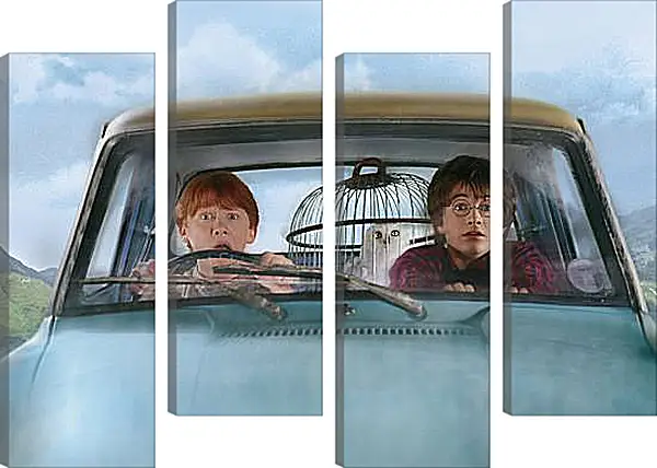 Модульная картина - Harry Potter and the Chamber of Secrets Модульная картина - Harry Potter and the Chamber of Secrets