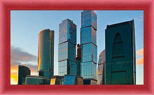 Картина в раме - Москав Сити Картина в раме - Москав Сити