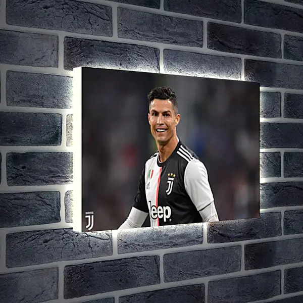 Лайтбокс световая панель - Криштиану Роналду. Juventus. Лайтбокс световая панель - Криштиану Роналду. Juventus.