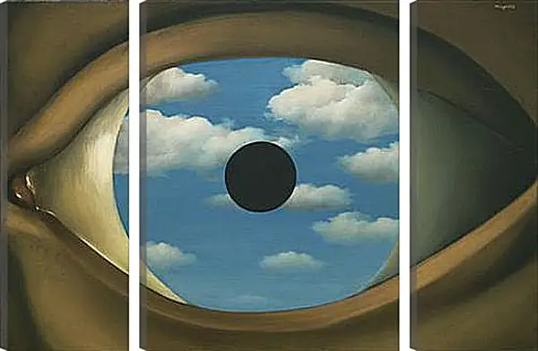 Модульная картина - The False Mirror Модульная картина - The False Mirror