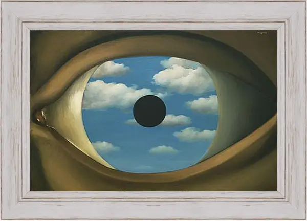 Картина в раме - The False Mirror. Рене Магритт Картина в раме - The False Mirror. Рене Магритт