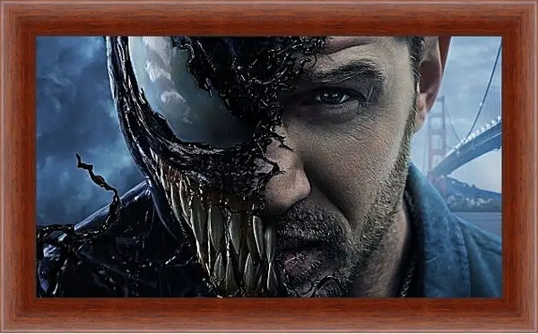 Картина в раме - Веном. Venom Картина в раме - Веном. Venom