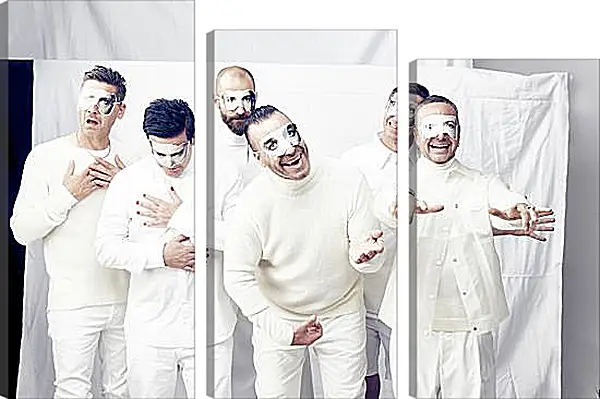 Модульная картина - Группа Rammstein Модульная картина - Группа Rammstein