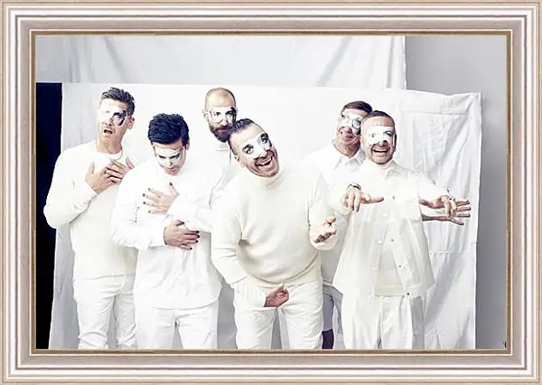 Картина в раме - Группа Rammstein Картина в раме - Группа Rammstein