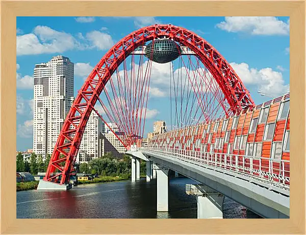 Картина в раме - Живописный мост Картина в раме - Живописный мост