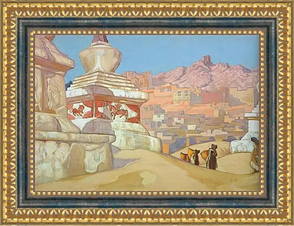 Картина в раме - Конь счастья. Рерих Николай Картина в раме - Конь счастья. Рерих Николай