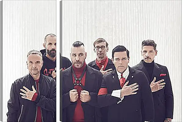 Модульная картина - Rammstein Модульная картина - Rammstein