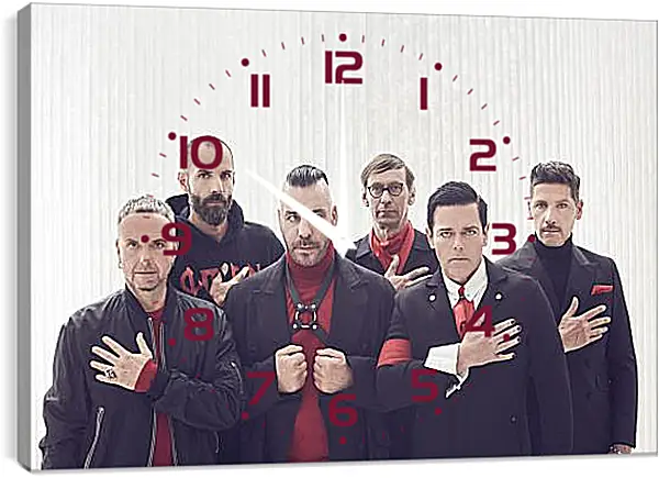 Часы картина - Rammstein Часы картина - Rammstein