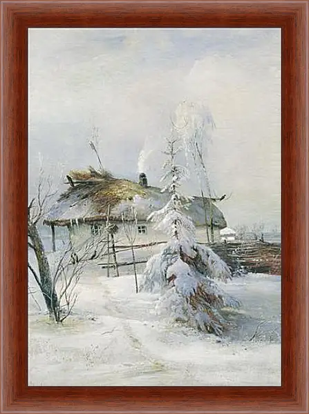 Картина в раме - Зима Картина в раме - Зима