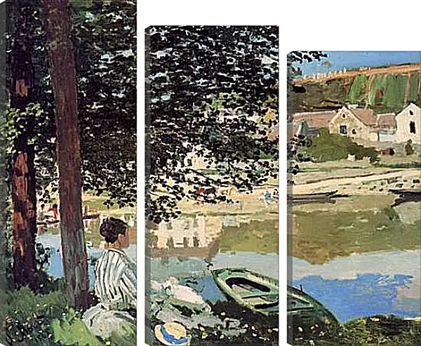 Модульная картина - The River. Клод Моне Модульная картина - The River. Клод Моне