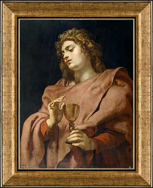 Картина в раме - San Juan Evangelista. Питер Пауль Рубенс Картина в раме - San Juan Evangelista. Питер Пауль Рубенс