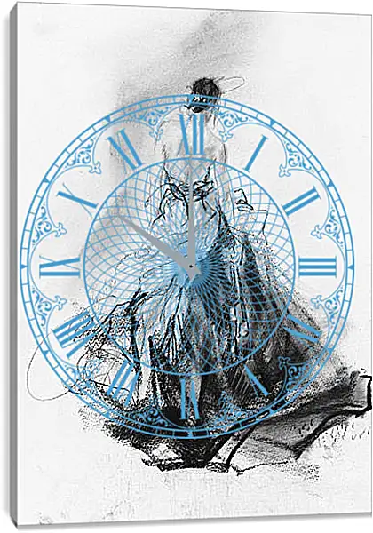 Часы картина - Скрипка Часы картина - Скрипка