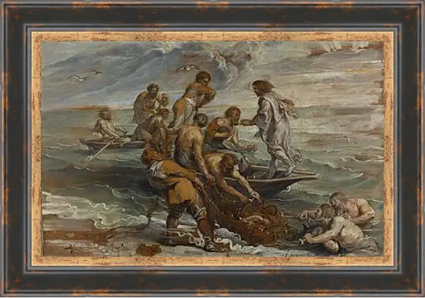 Картина в раме - The Miraculous Draught of Fishes Картина в раме - The Miraculous Draught of Fishes