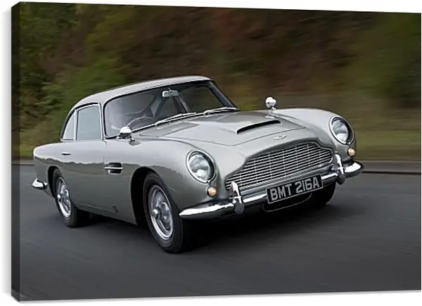 Постер на подрамнике - Aston Martin DB5 Постер на подрамнике - Aston Martin DB5
